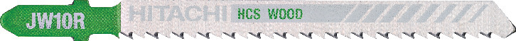STICKSÅGBLAD TRÄ/MED 5 ST/FRP HIKOKI JW10R HCS 10TPI 100MM - HiKOKI Power Tools