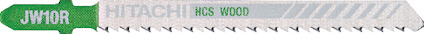 STICKSÅGBLAD TRÄ/MED 5 ST/FRP HIKOKI JW10R HCS 10TPI 100MM