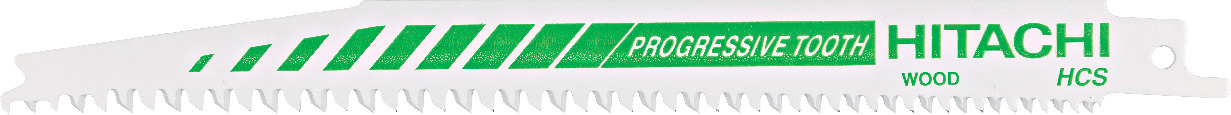 TIGERSÅGBLAD TRÄ/MED 5 ST/FRP HIKOKI RPW80 HCS 6/10TPI 200MM - HiKOKI Power Tools