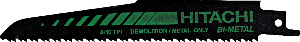 TIGERSÅGBLAD MET/GROV  3 ST/FR HIKOKI RM37B BIM 8/10TPI 150MM - HiKOKI Power Tools