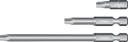 BITS 1/4" T20 25MM 3 ST HIKOKI TORX 20