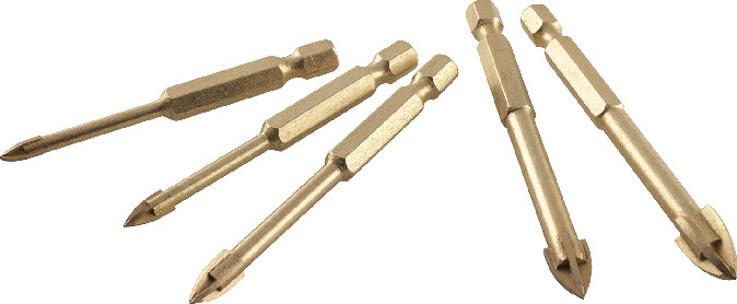 UNIVERSALBORR 6MM TITANBELAGT HIKOKI GLAS/KAKEL/TRÄ/PLAST/AL - HiKOKI Power Tools