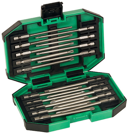 BITSBOX SORTIMENT 100MM 19 ST HIKOKI