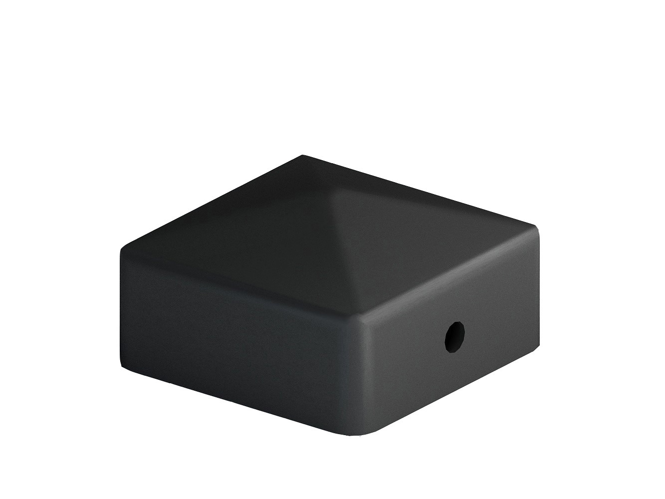 STOLPLOCK 46X46 SVART H=26,7MM - Jabo