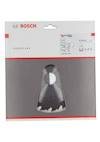 Förpackning med Bosch speedline wood sågklinga, standard, 216 mm.