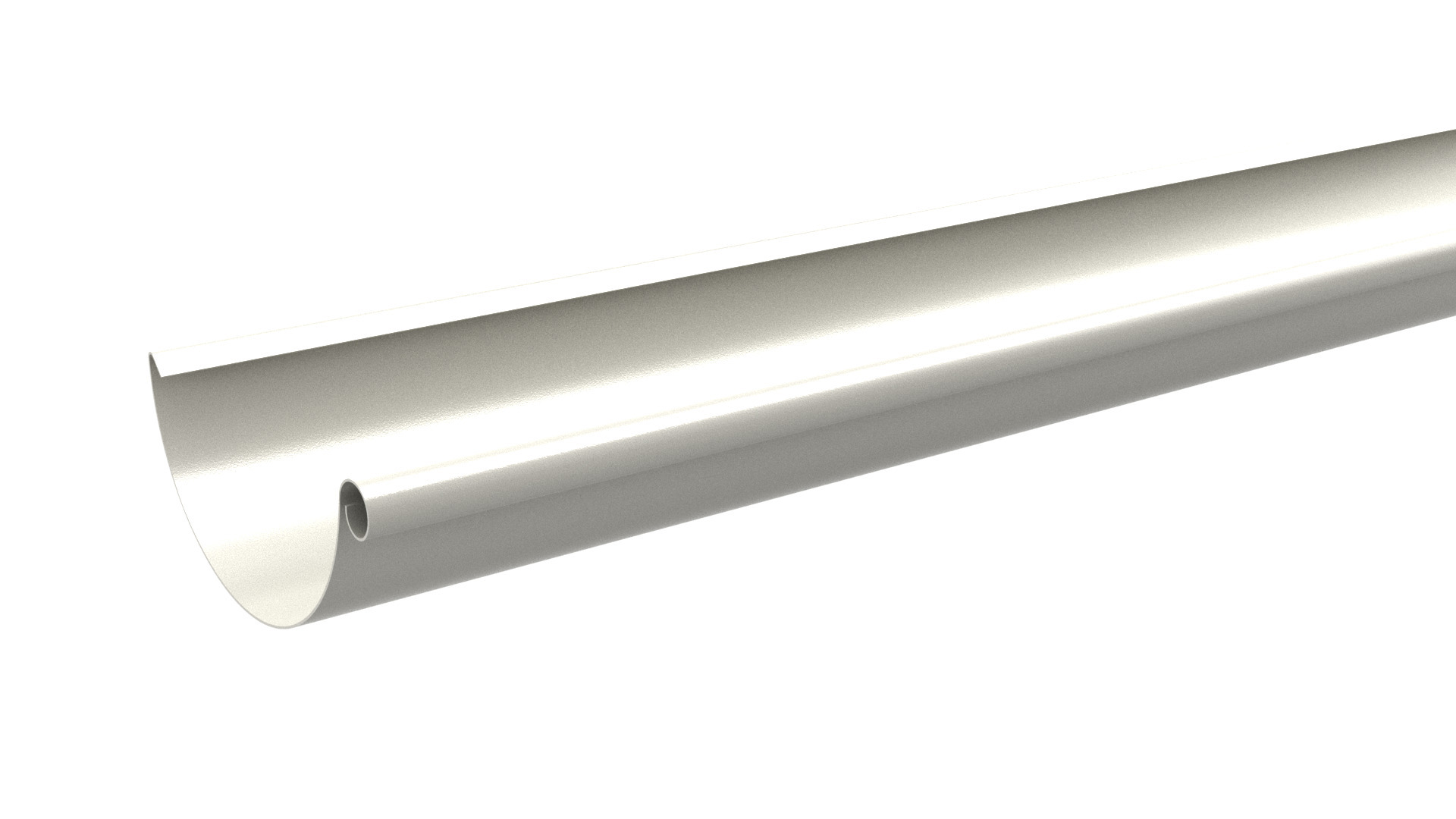 HÄNGRÄNNA 125 PL80 KLARVIT 6M - Plannja