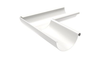 RÄNNVINKEL 125 INNER    PL80 KLAR VIT