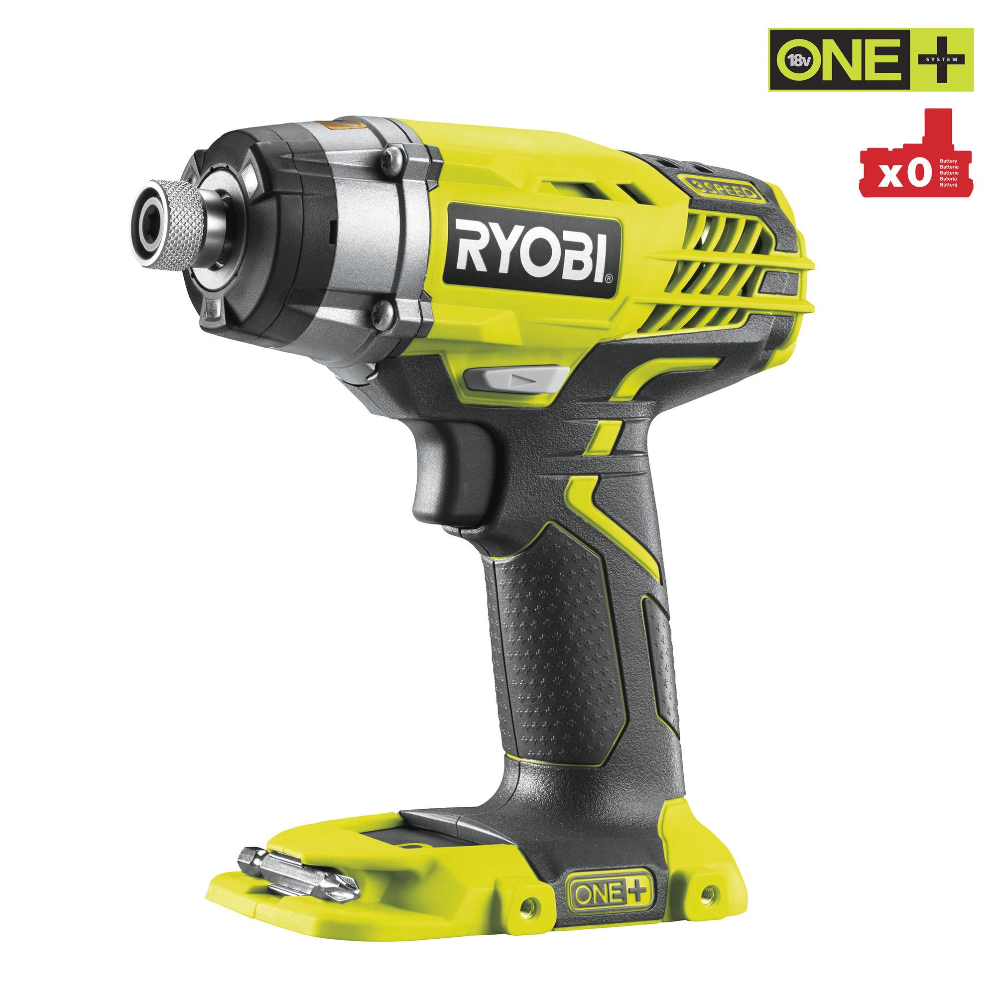 SLAGSKRUVDRAGARE R18ID3-0 ENDAST MASKIN - Ryobi