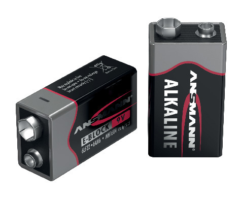 BATTERI E/6LR61 9V - Ansmann