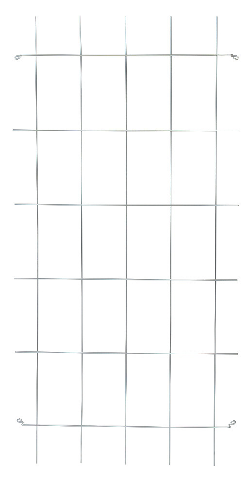 TRÅDSPALJE ZINK MET 75X15 0CM - Thomee