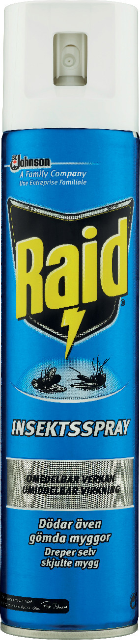INSEKTSSPRAY 300 ML RAID BY RADAR - Raid