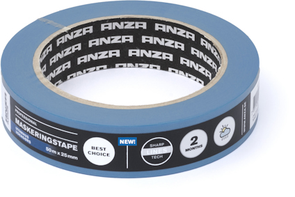 MASKERINGSTEJP 50MX25 MM PLATINUM UTE