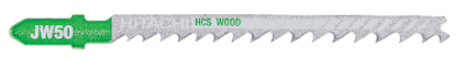 STICKSÅGBLAD TRÄ/GROV 5 ST/FRP HIKOKI JW50 HCS 5/8TPI 100MM