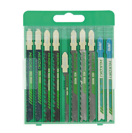 STICKSÅGBLAD SATS Á 10ST/FRP HIKOKI SORTIMENT