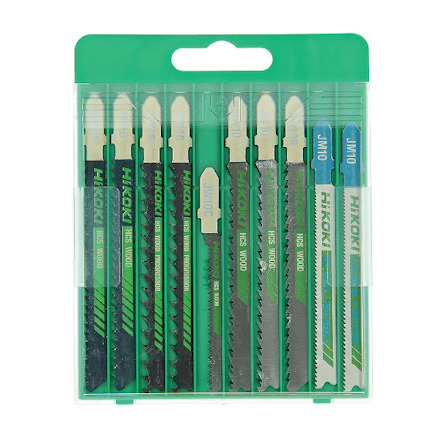 STICKSÅGBLAD SATS Á 10ST/FRP HIKOKI SORTIMENT