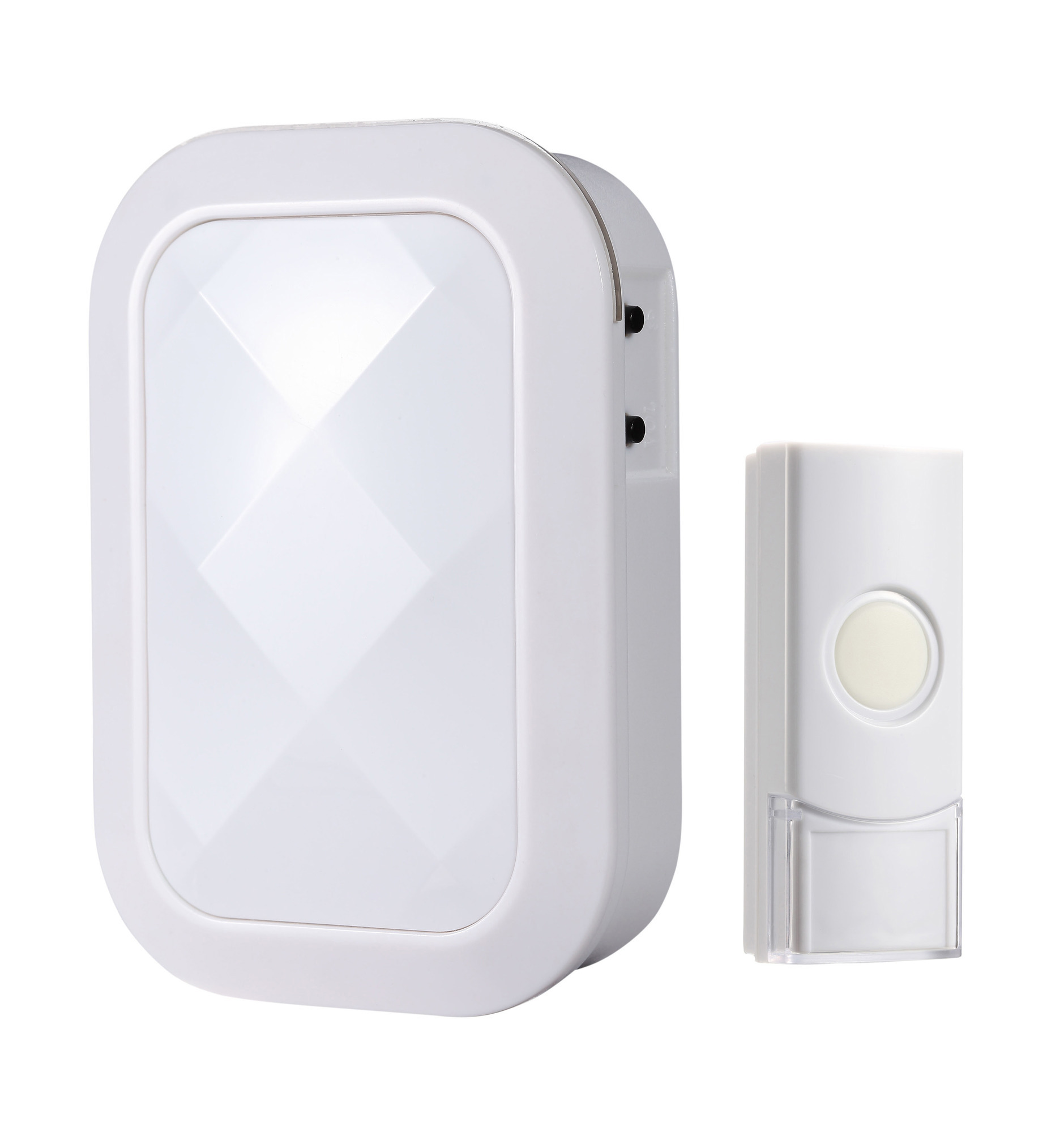 DÖRRSIGNAL TRÅDLÖS BATTERI VIT - Gelia