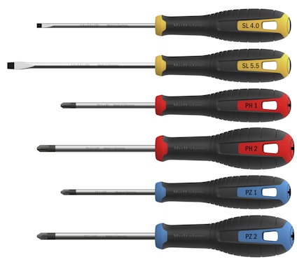 SKRUVMEJSELSET HSS SL/PH/PZ