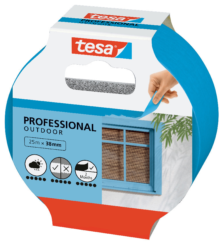 MASKERINGSTEJP PROFFESIONAL OUTDOOR 25M - Tesa