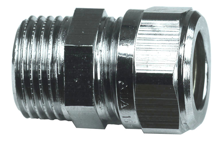 KLÄMRINGSKOPPLING RAK KOPPAR UTVÄNDIG GÄNGA - Gelia