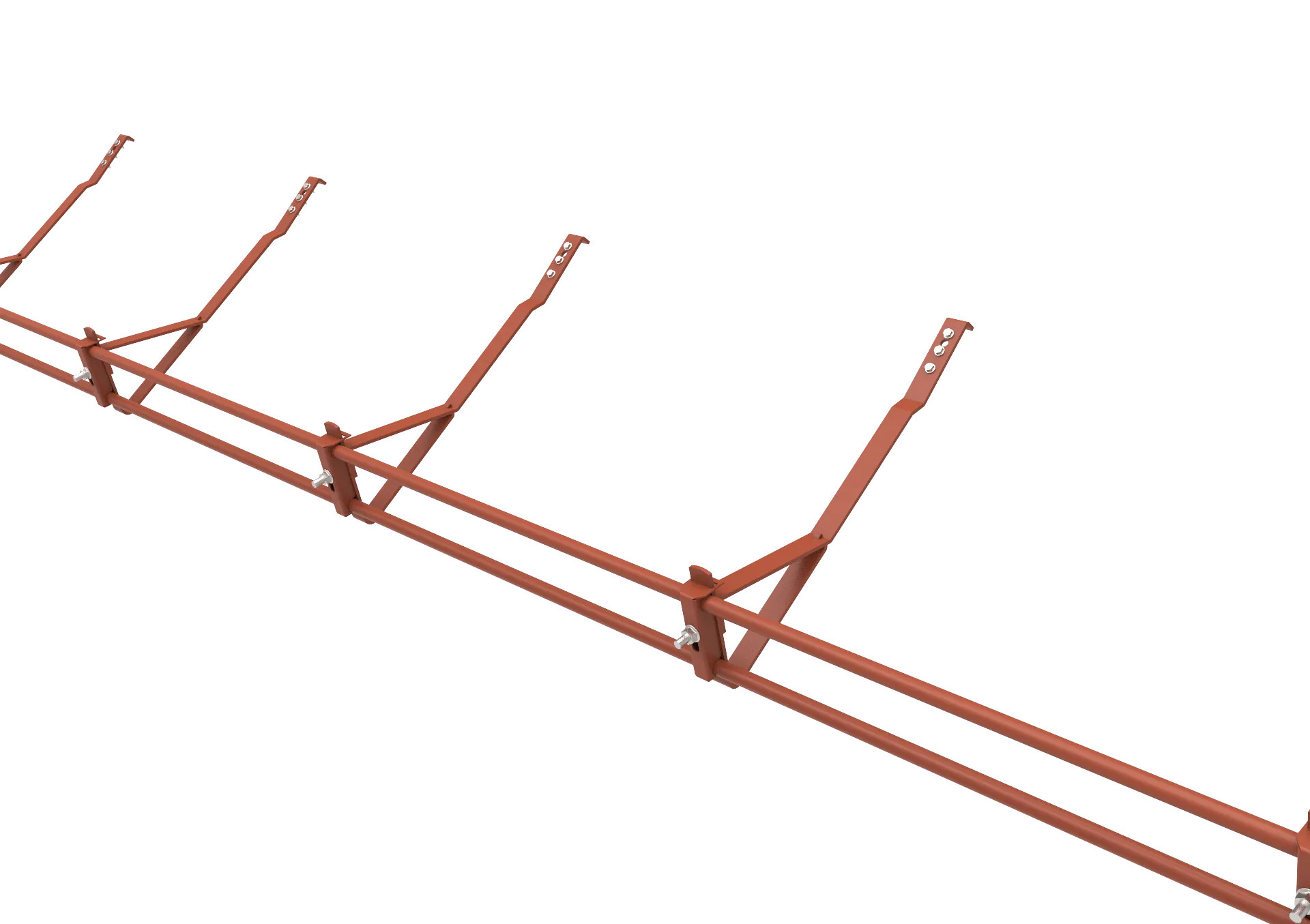 FÖRENKLAT SNÖRASSKYDD 1,5 M SNÖGLIDHINDER TAKPANNA, T-RÖD - TJB Försäljning