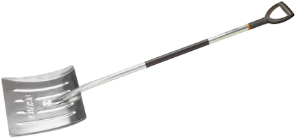 SNÖSKYFFEL ALU BLAD 532X390 MMLÅNGT SKAFT 143060 FISKARS