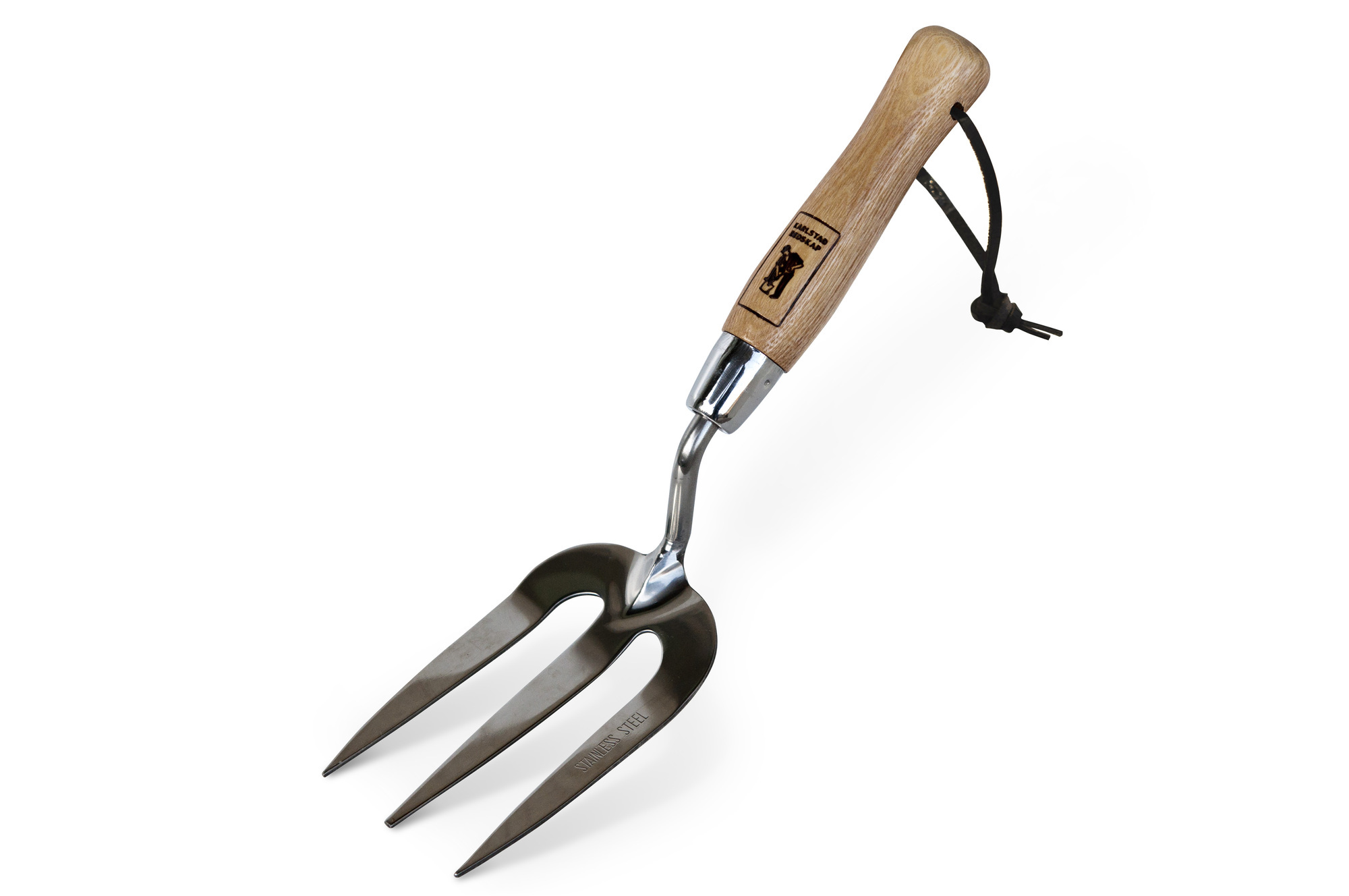 PLANTERINGS GREP, TRÄHTG. ROSTFRITT STÅL - 