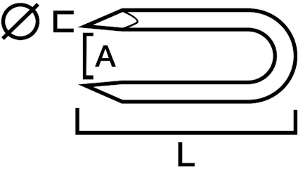 KRAMPA AZ VARMFÖRZINKAD 3X35MM