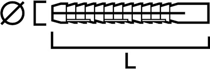 HÅLSTENSPLUGG ML LÄTTBETONG