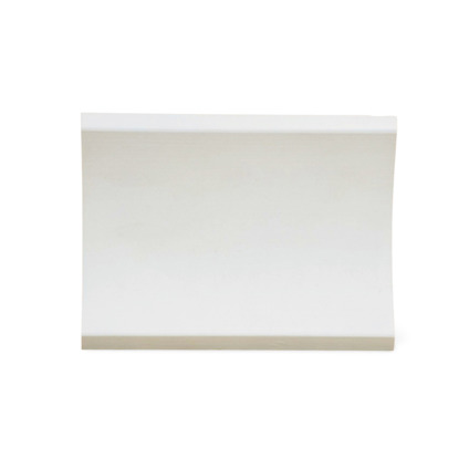 vitmålad träprofil – detaljbild