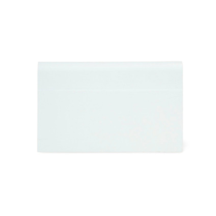 vitmålad träprofil – detaljbild