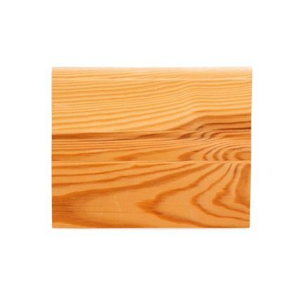 obehandlad träprofil – detaljbild