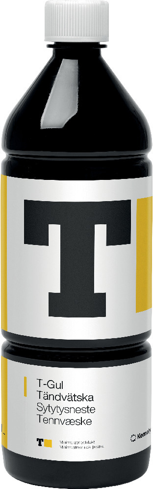 TÄNDVÄTSKA T-GUL 1L. - Kemetyl