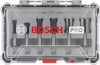 Borrsats i transparent förpackning med Bosch Pro-logotyp, innehållande sex karbidborrar i storlekarna 6-20 mm.