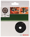 Förpackning för Bosch sliprondeller, 125 mm, med bild på slipverktyg och logotyp.